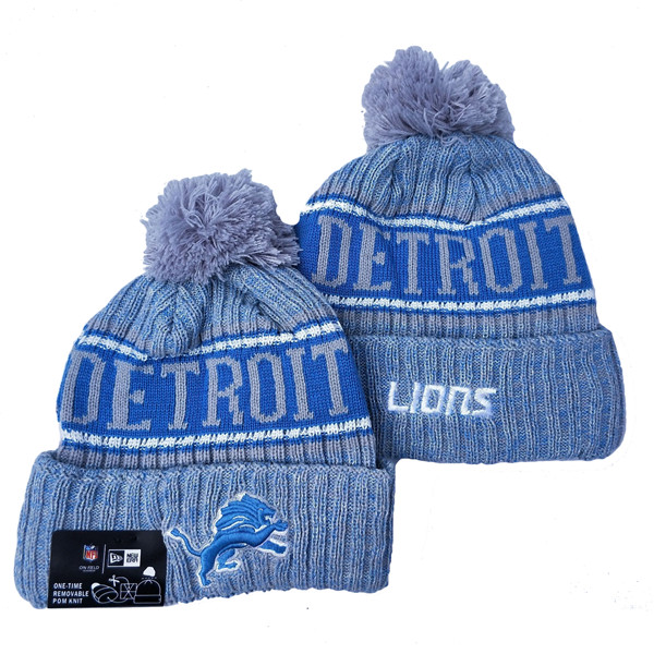NFL Detroit Lions Knit Hats 017